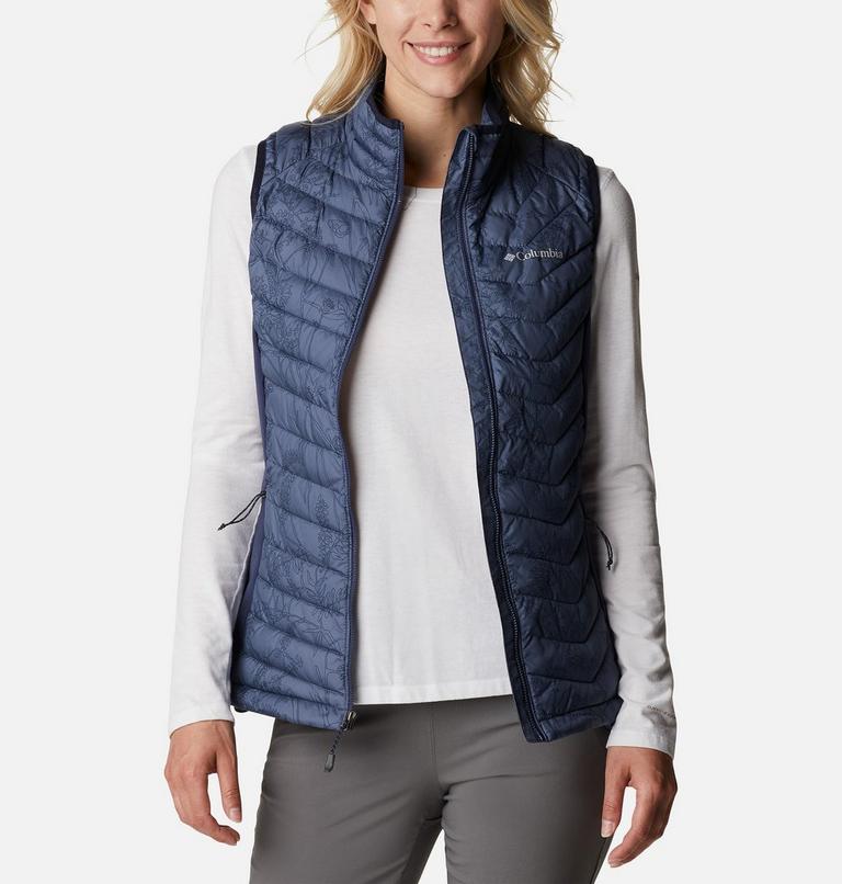Powder Pass Vest, Color: Nocturnal Art Bouquet Print Tonal, image 7
