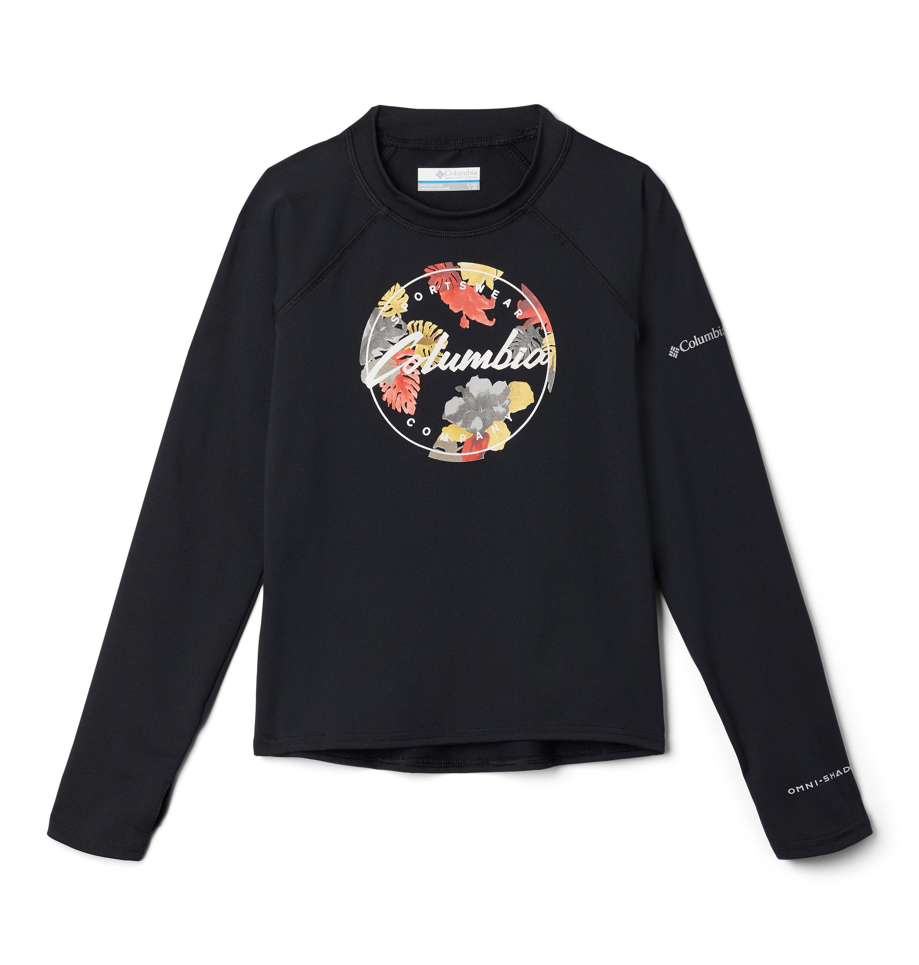 Kids’ Sandy Shores Printed Long Sleeve Sunguard Shirt 1