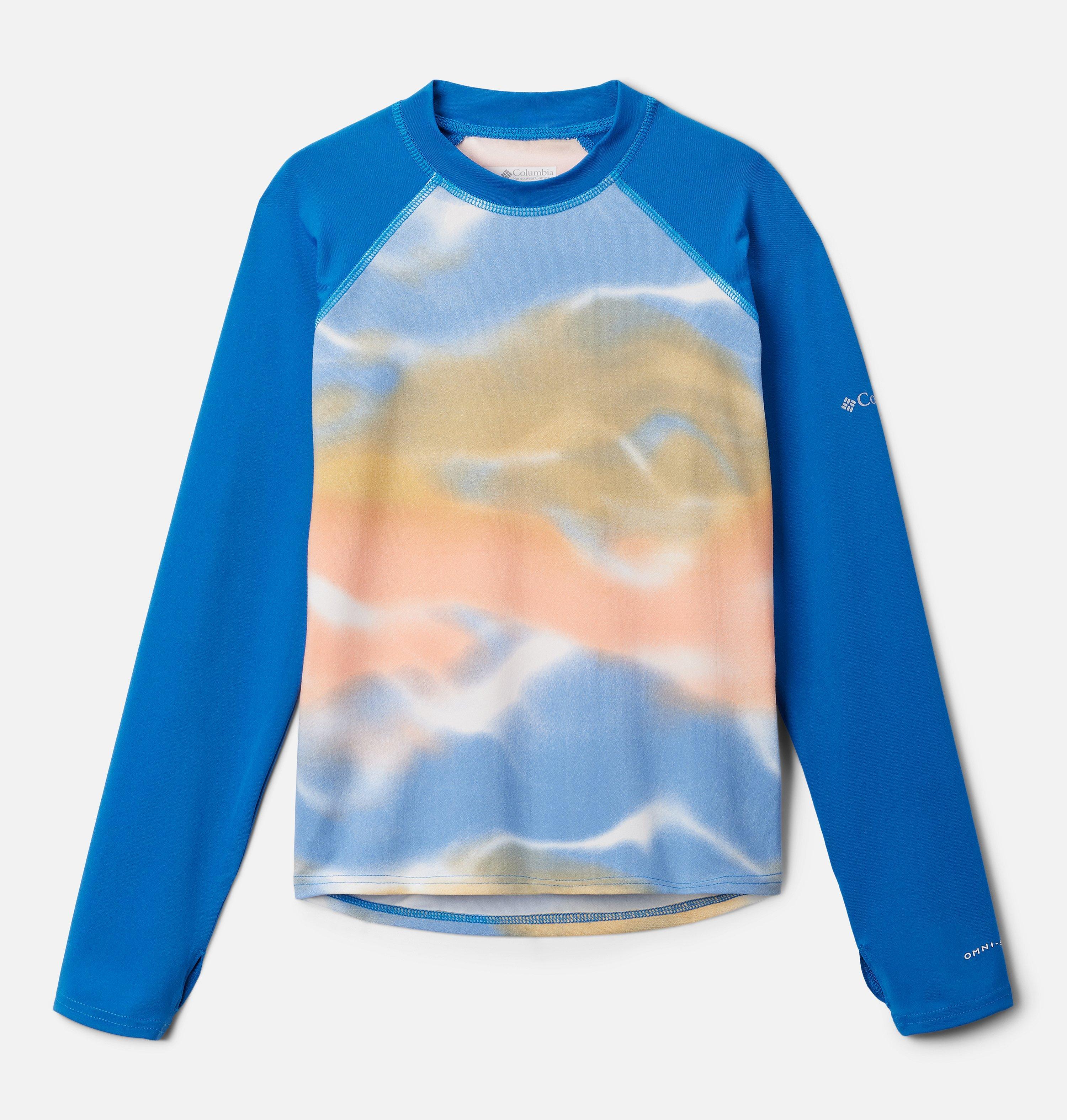 Kids’ Sandy Shores Printed Long Sleeve Sunguard Shirt 1