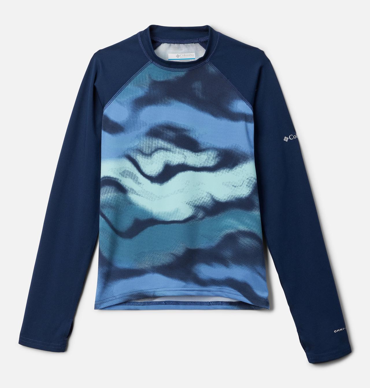 Kids’ Sandy Shores™ Printed Long Sleeve Sunguard Shirt 1