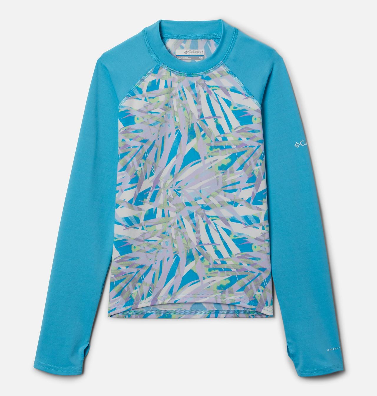 Kids’ Sandy Shores™ Printed Long Sleeve Sunguard Shirt 1