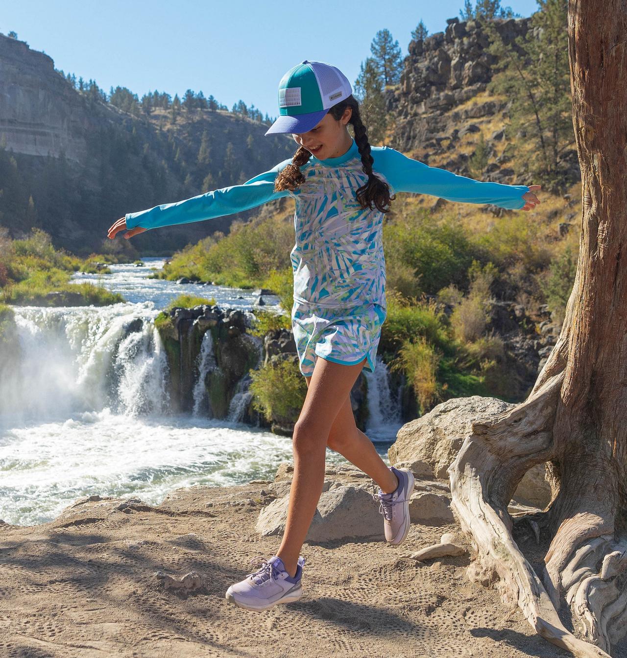 Kids’ Sandy Shores™ Printed Long Sleeve Sunguard Shirt 3