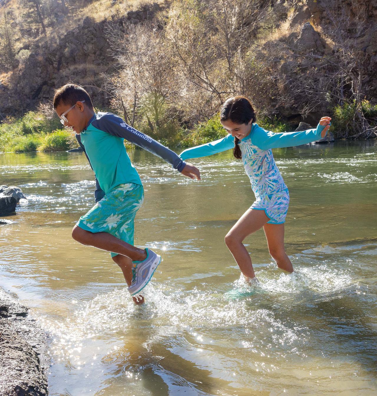 Kids’ Sandy Shores™ Printed Long Sleeve Sunguard Shirt 4