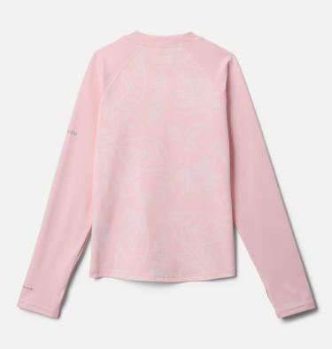 Youth Sandy Shores Technical Printed Top, Color: Satin Pink Pasteled Tonal, Satin Pink, image 2