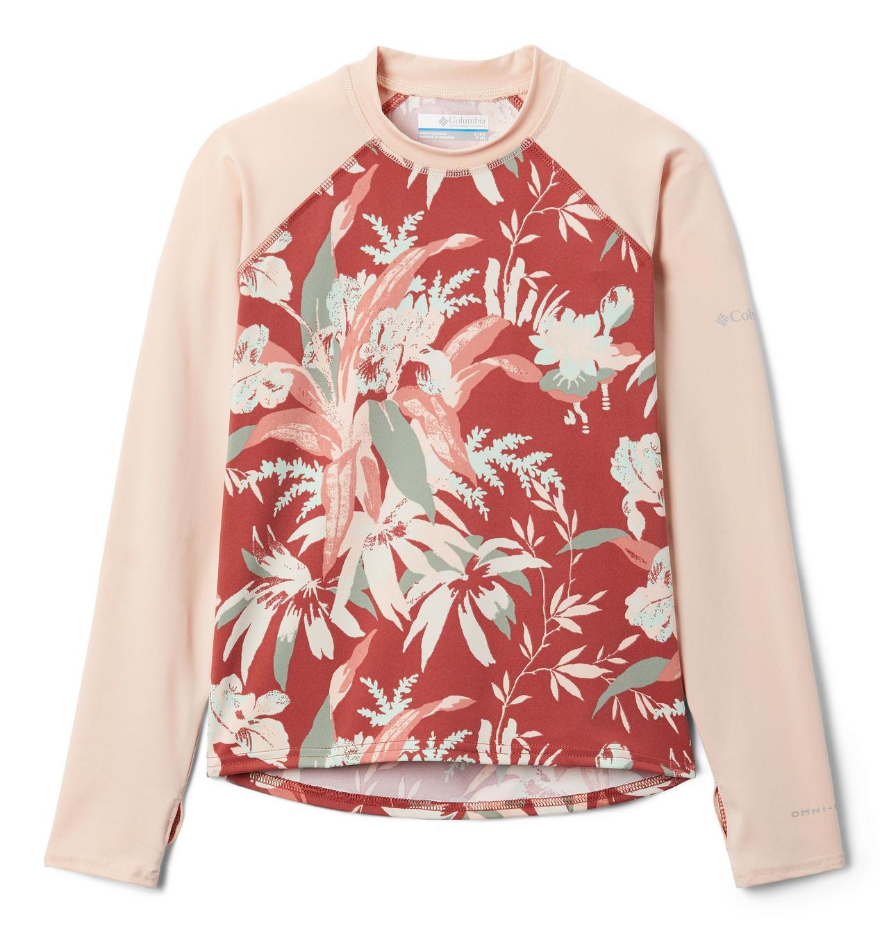 Kids’ Sandy Shores™ Printed Long Sleeve Sunguard Shirt 1