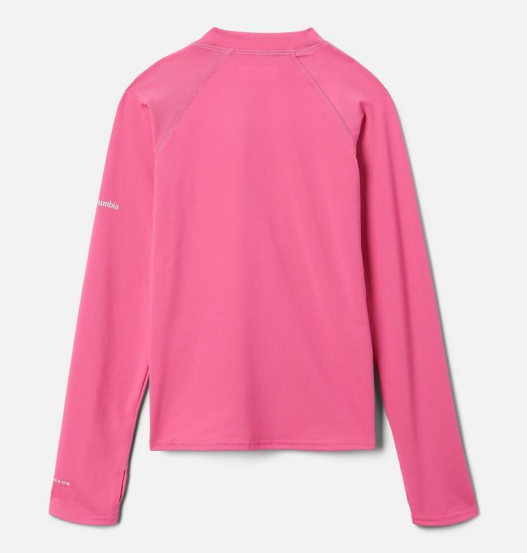 Sandy Shores Printed LS Sunguard, Color: Wild Geranium, image 2