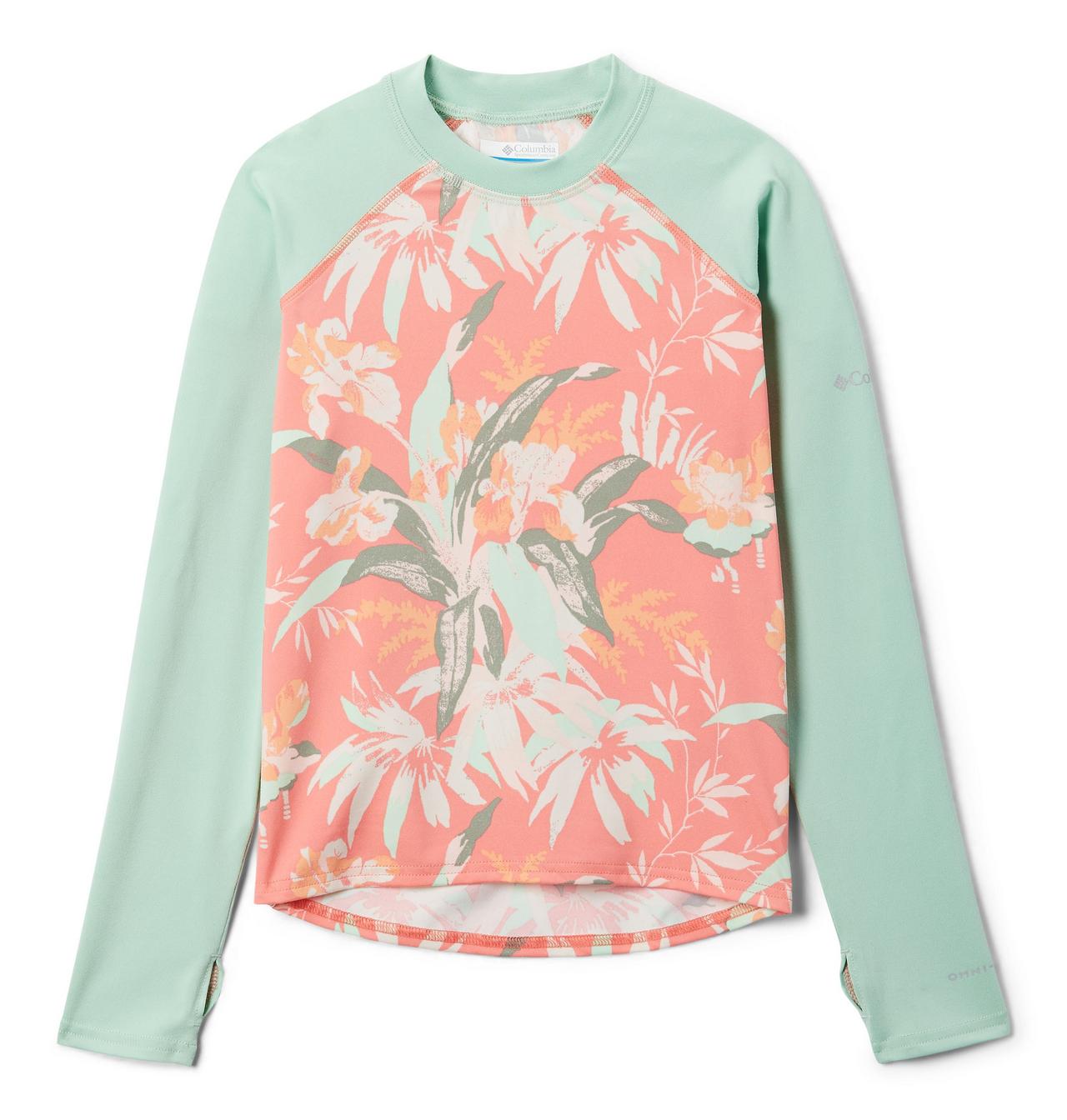 Kids’ Sandy Shores™ Printed Long Sleeve Sunguard Shirt 1