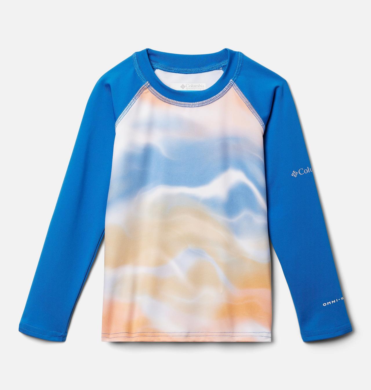 Kids' Toddler Sandy Shores™ Printed Long Sleeve Sunguard Shirt 1