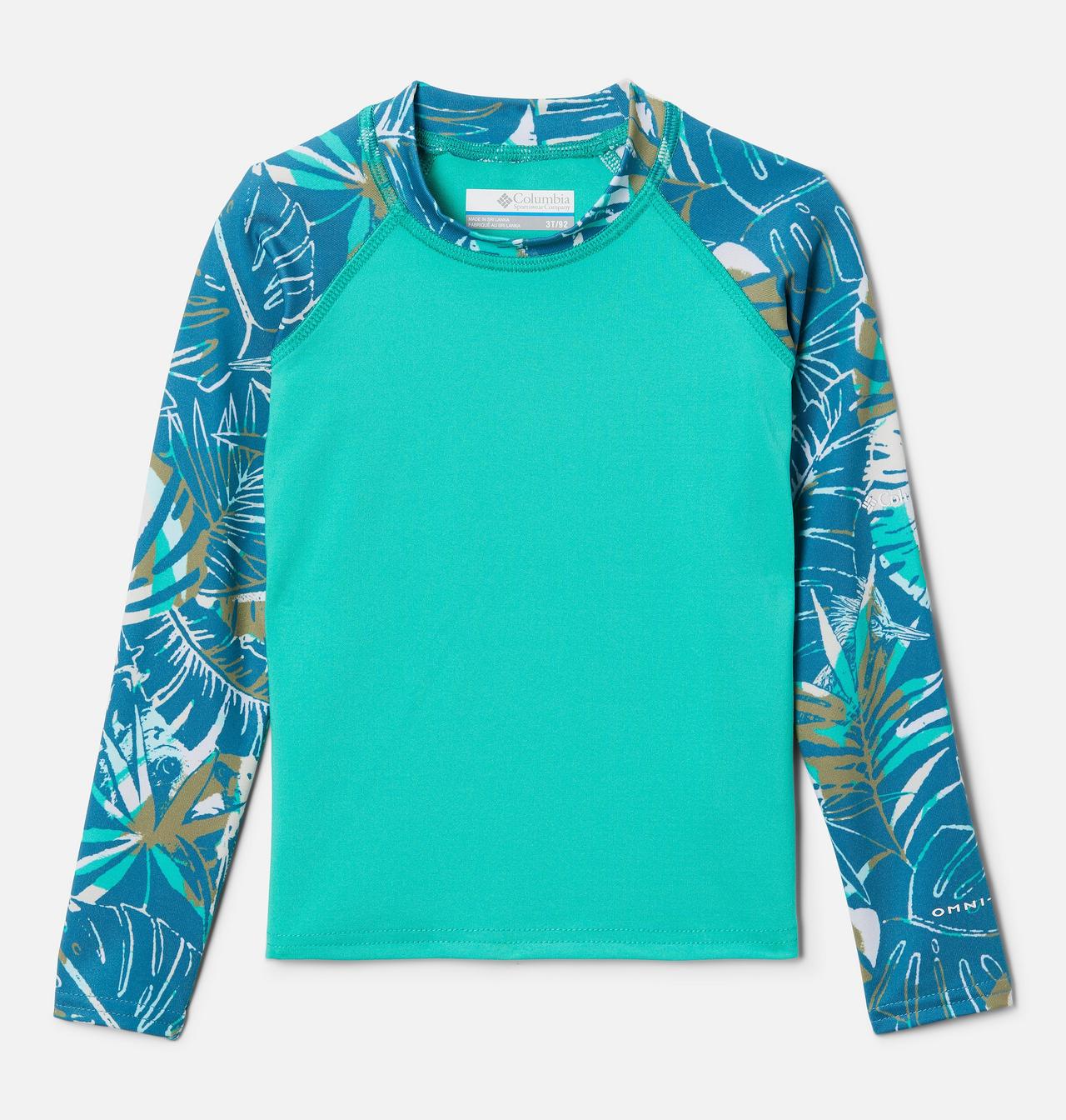 Haut imprimé Sandy Shores™ manches longues à protection solaire pour tout-petit 1