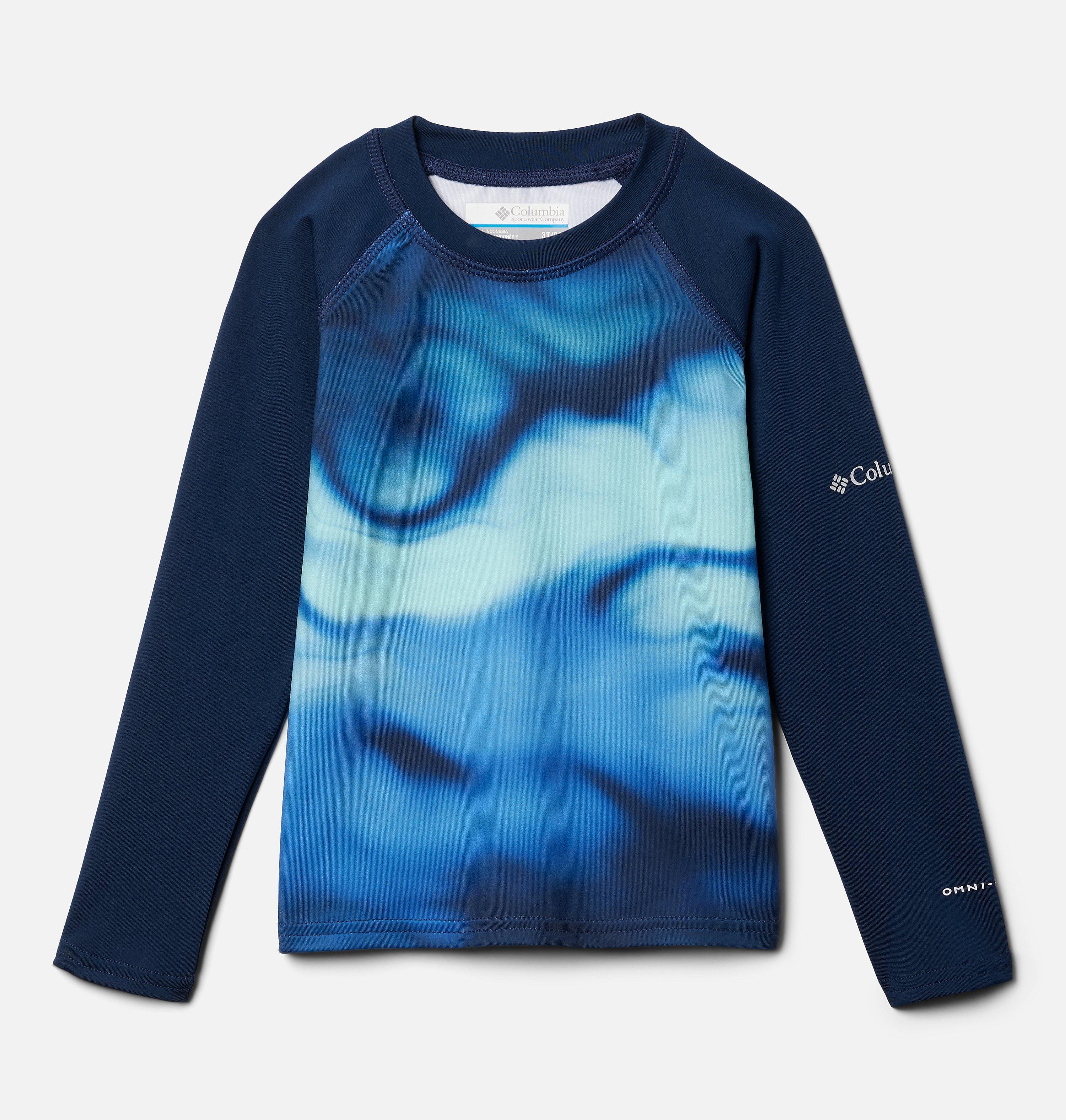 Kids' Toddler Sandy Shores Printed Long Sleeve Sunguard Shirt 1