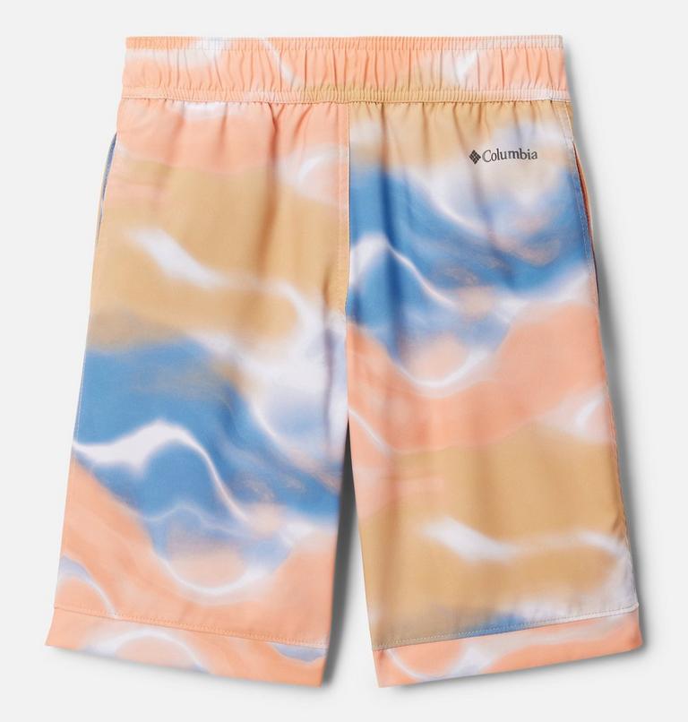 Boys' Sandy Shores Boardshorts, Color: Light Camel Undercurrent, image 2