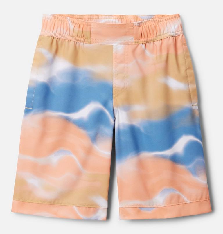 Boys' Sandy Shores Boardshorts, Color: Light Camel Undercurrent, image 1