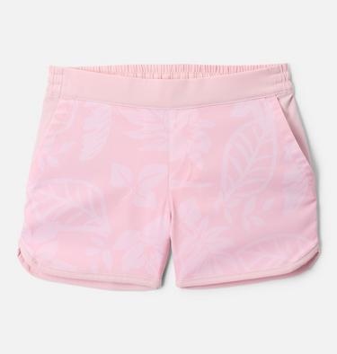 Sandy Shores Printed Boardshort, Color: Satin Pink Pasteled Tonal, image 1