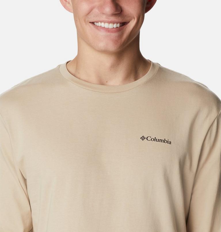 North Cascades Long Sleeve Tee | 272 | S, Color: Ancient Fossil, image 4