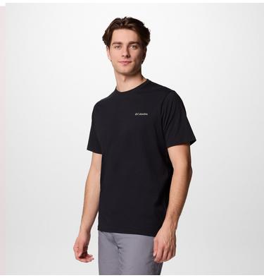 Men's North Cascades T-Shirt, Color: Black, Pasteled Framed, image 35