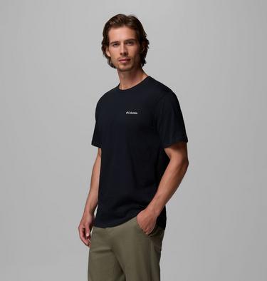Men's North Cascades T-Shirt, Color: Black, CSC Box Logo, image 48