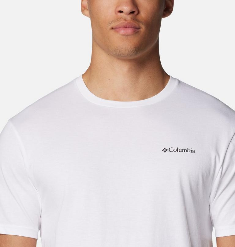 Camiseta de manga corta North Cascades para hombre | 118 | XS, Color: White, CSC Box Logo, image 4