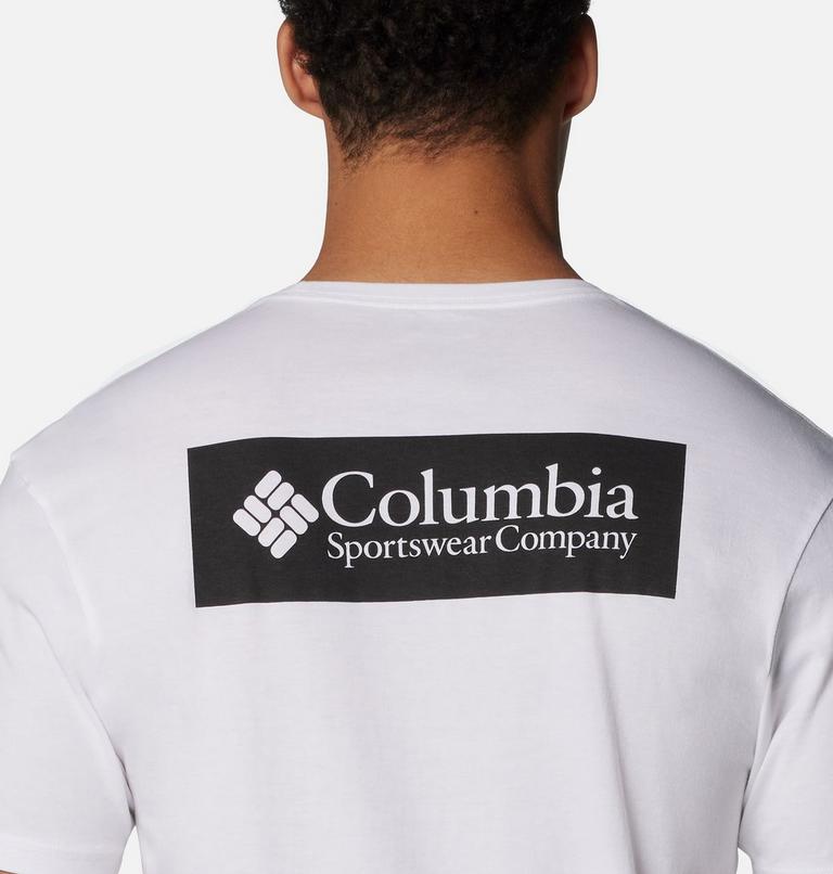 Camiseta de manga corta North Cascades para hombre | 118 | XS, Color: White, CSC Box Logo, image 5