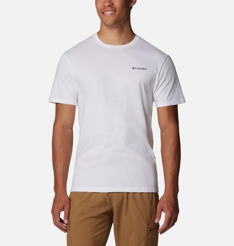 Camiseta de manga corta North Cascades para hombre | 118 | XS, Color: White, CSC Box Logo, image 2