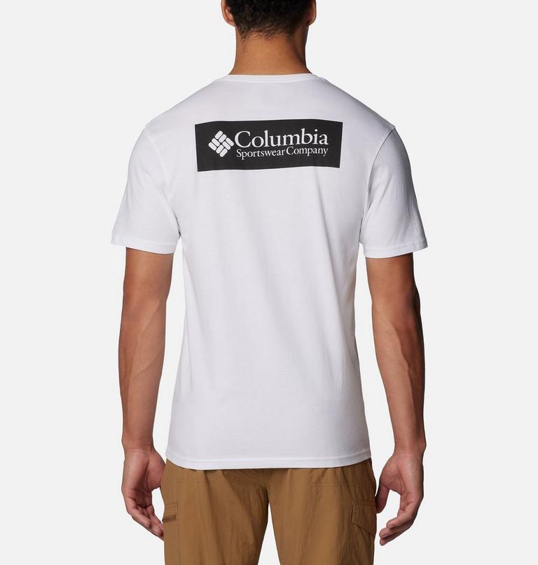 Camiseta de manga corta North Cascades para hombre | 118 | XS, Color: White, CSC Box Logo, image 1