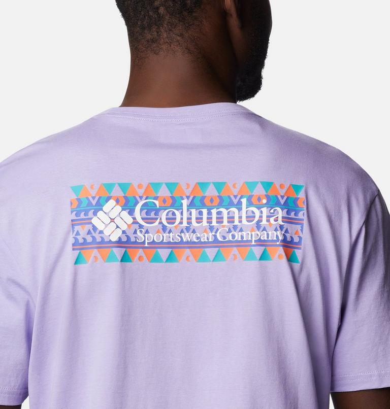 Men's North Cascades T-Shirt, Color: Frosted Purple, CSC Blanket Retro Box, image 5