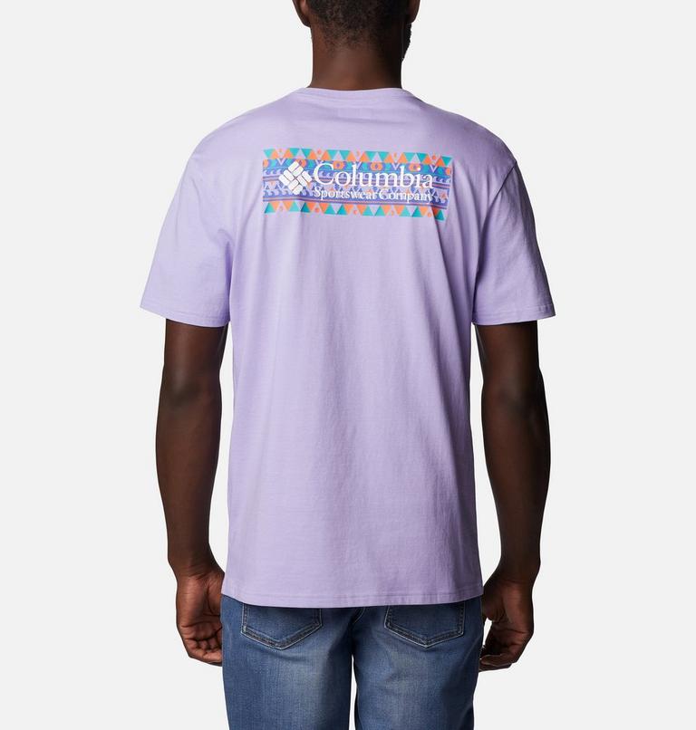 Men's North Cascades T-Shirt, Color: Frosted Purple, CSC Blanket Retro Box, image 2