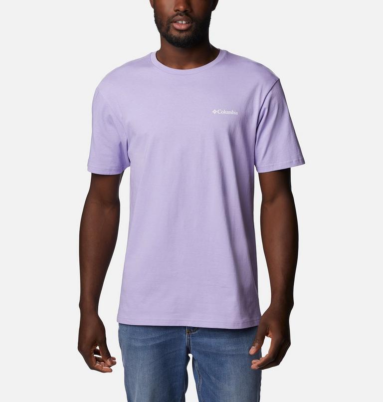 Men's North Cascades T-Shirt, Color: Frosted Purple, CSC Blanket Retro Box, image 1
