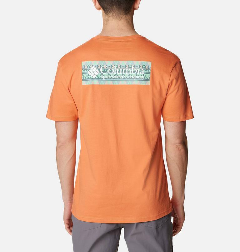 North Cascades Short Sleeve Tee | 849 | M, Color: Desert Orange, CSC Blanket Retro Box Grx, image 2