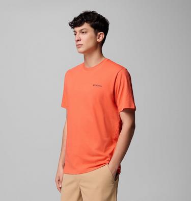 Men's North Cascades T-Shirt, Color: Zing, CSC Box Logo, image 4