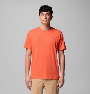 Men's North Cascades T-Shirt, Color: Zing, CSC Box Logo, image 3