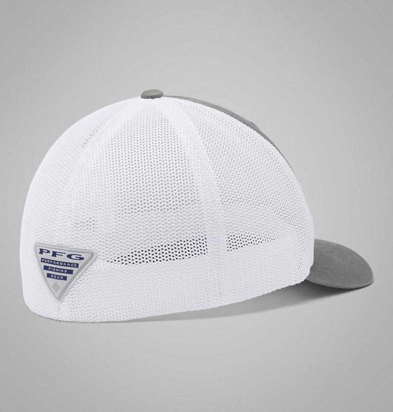Unisex PFG Fish Flag Mesh Cap, Color: Titanium, White, image 2
