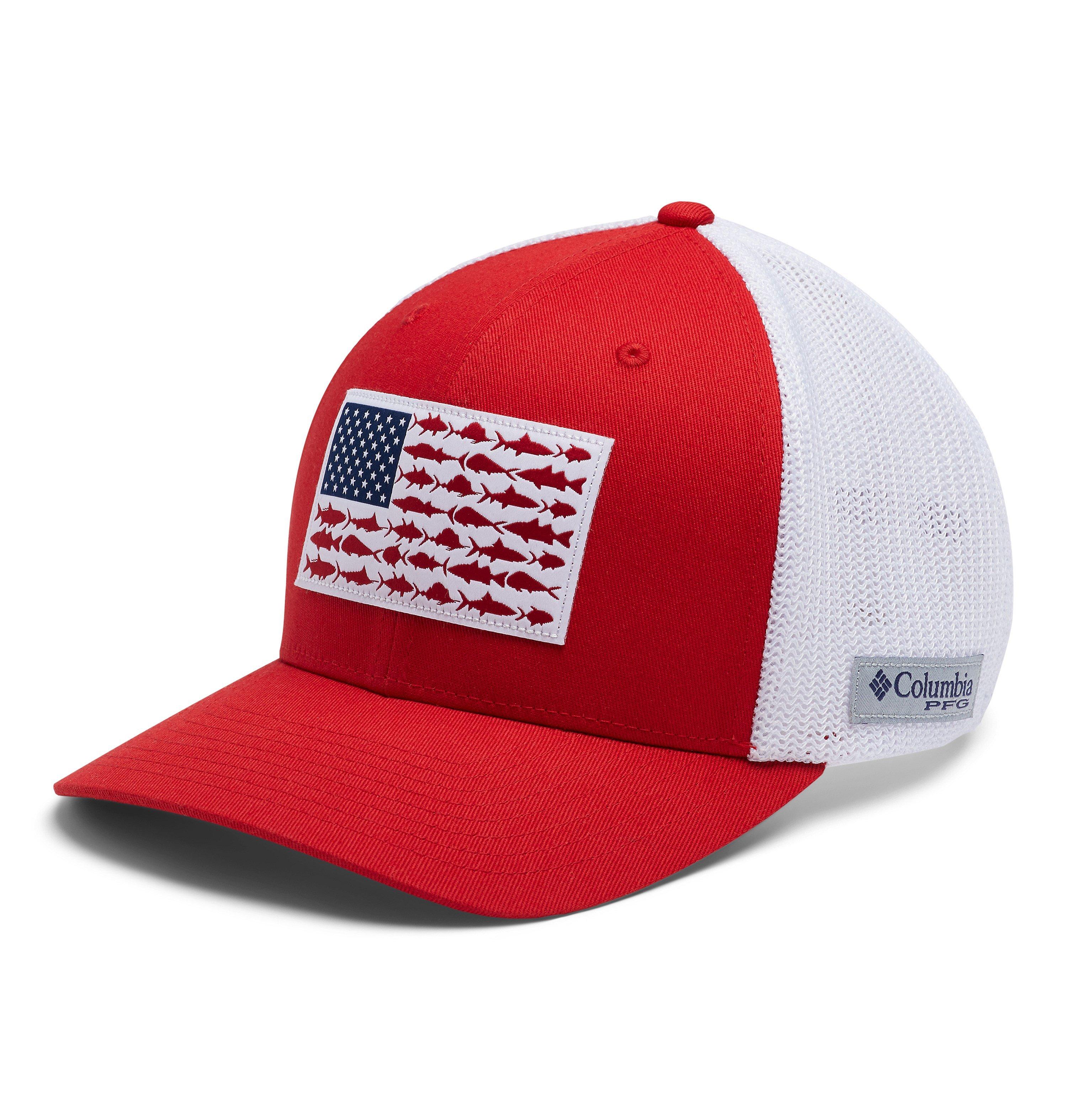 PFG Fish Flag Mesh Ball Cap | 696 | S/M 1