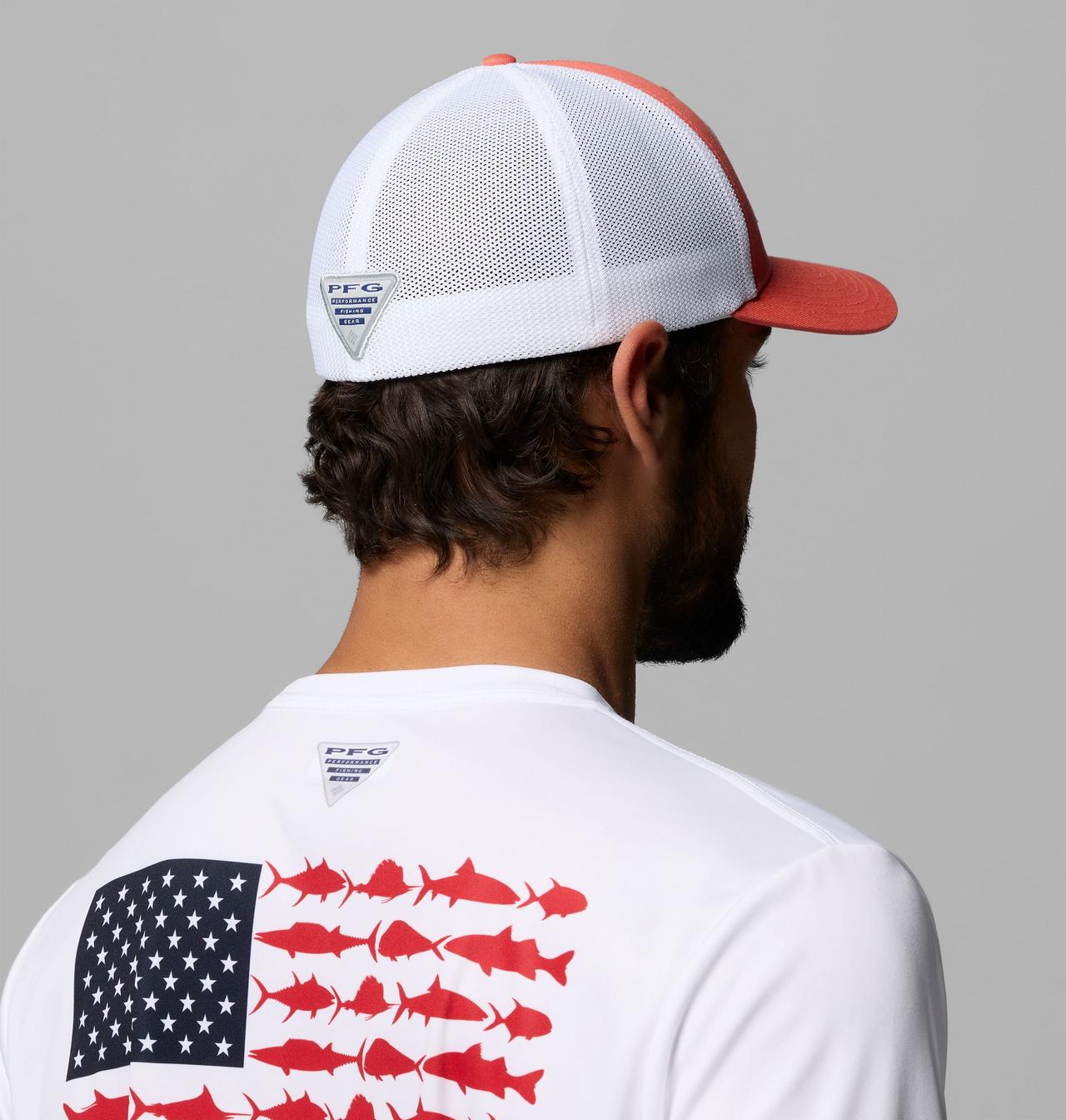 PFG Fish Flag™ Mesh Ball Cap | 853 | XXL 4