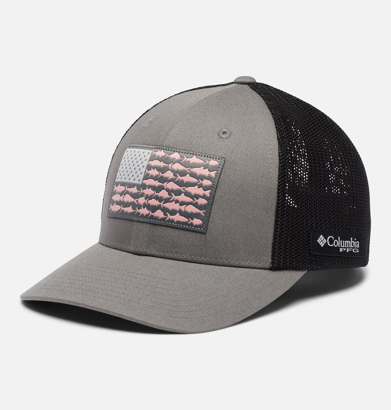 PFG Fish Flag™ Mesh Ball Cap - Mid Crown 1
