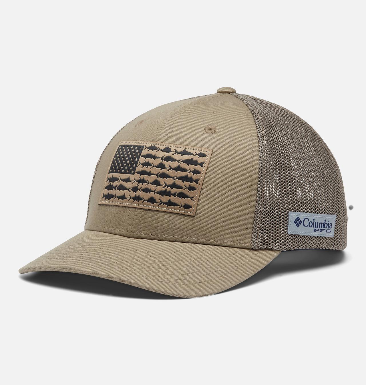 PFG Fish Flag™ Mesh Ball Cap - Mid Crown 1
