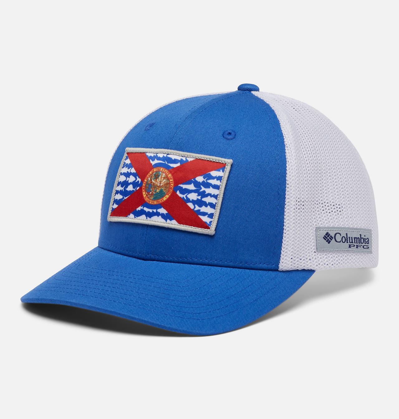 PFG Fish Flag™ Mesh Ball Cap - Mid Crown 1