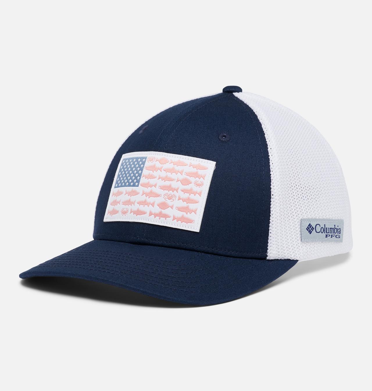 PFG Fish Flag™ Mesh Ball Cap - Low Crown 1