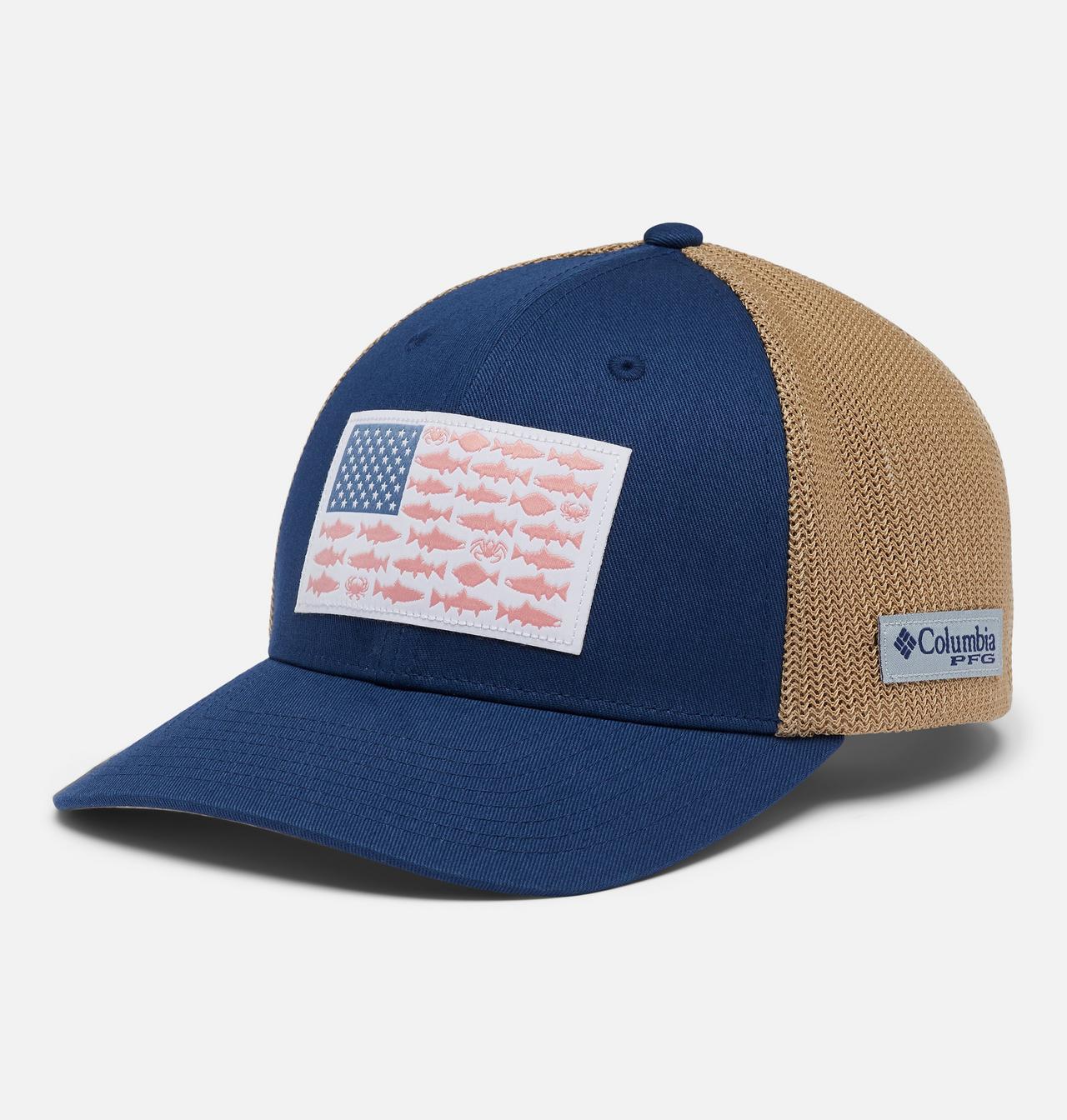 PFG Fish Flag™ Mesh Ball Cap - Low Crown 1