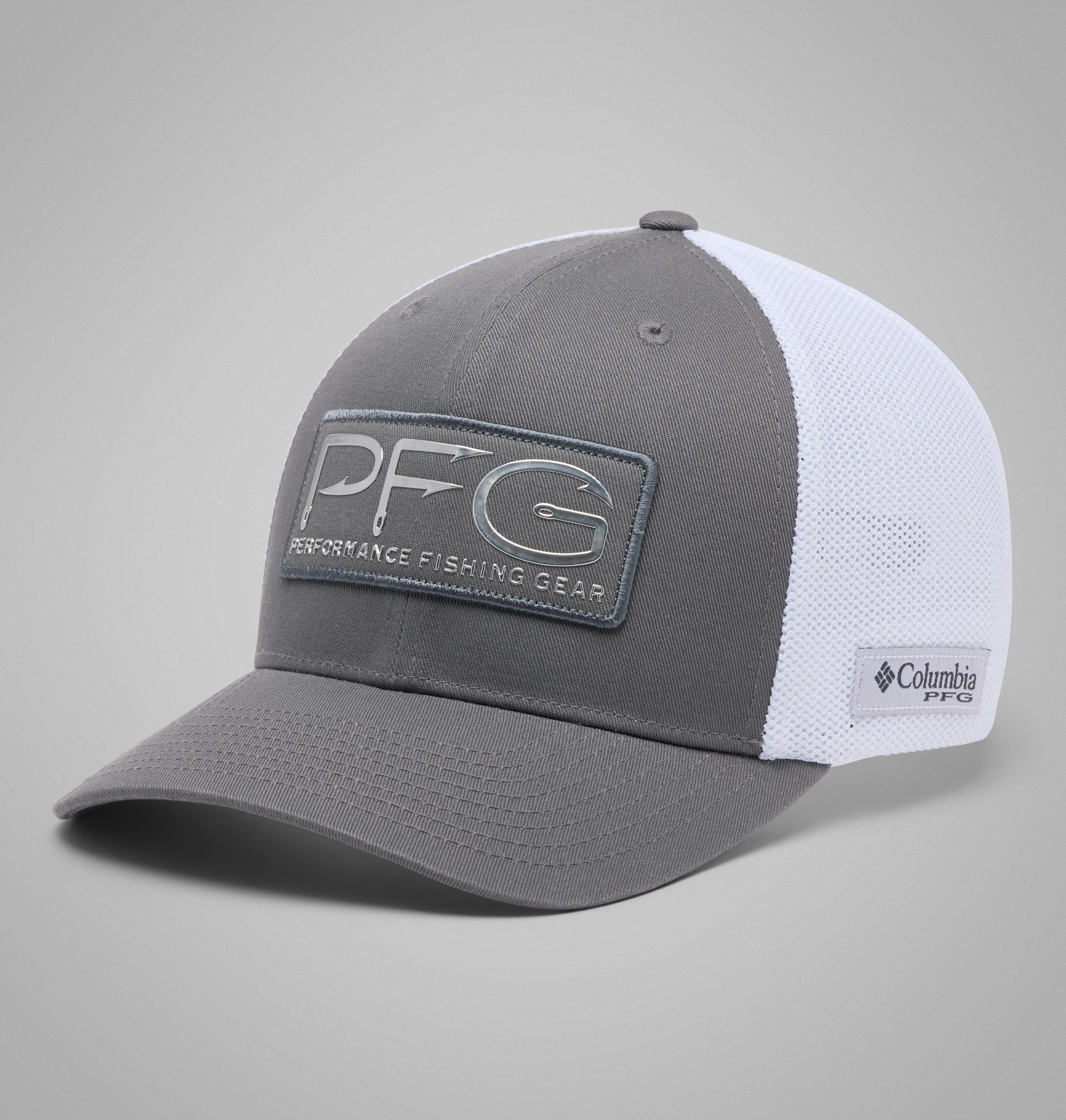 columbia fishing hook Columbia PFG Hooks Mesh Ball Cap - XXL