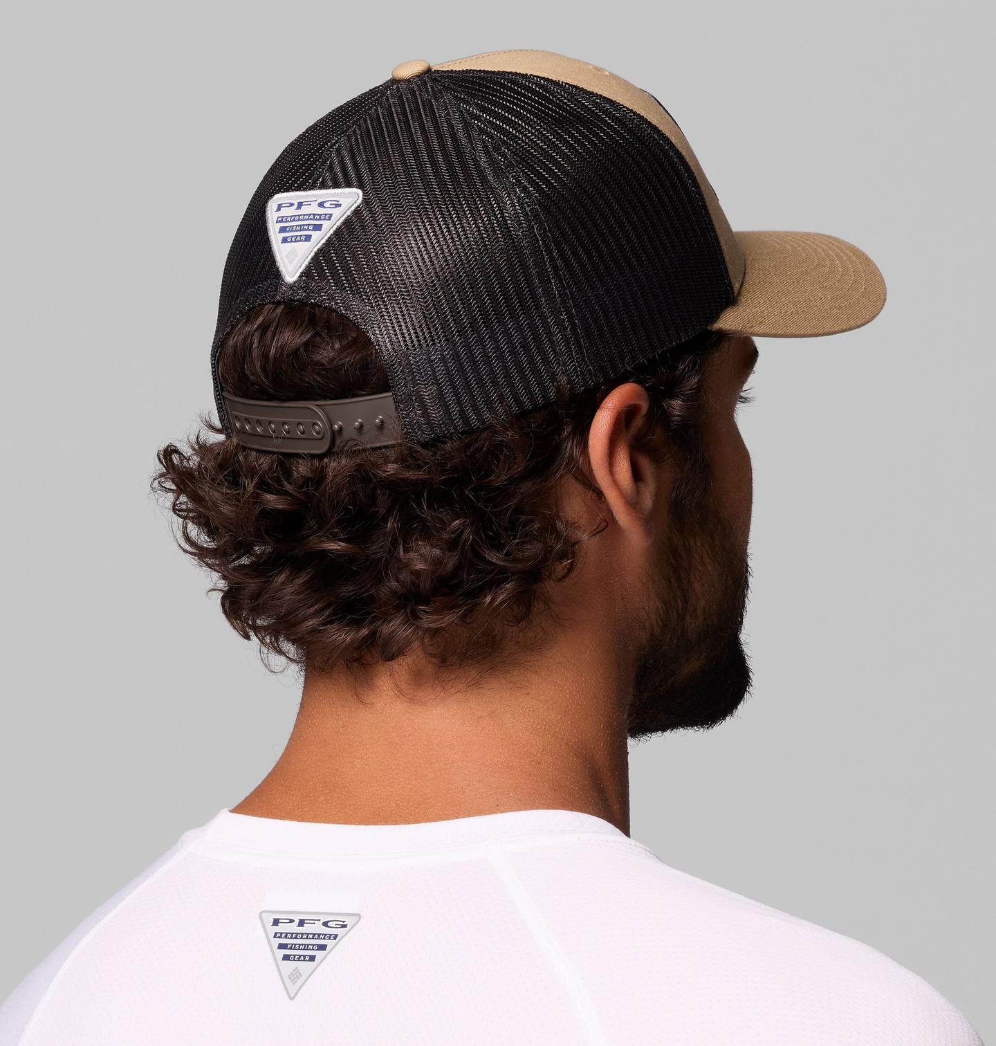 Кепка Columbia PFG Fish Flag Mesh Snapback, цвет: Пляжный — фото 4