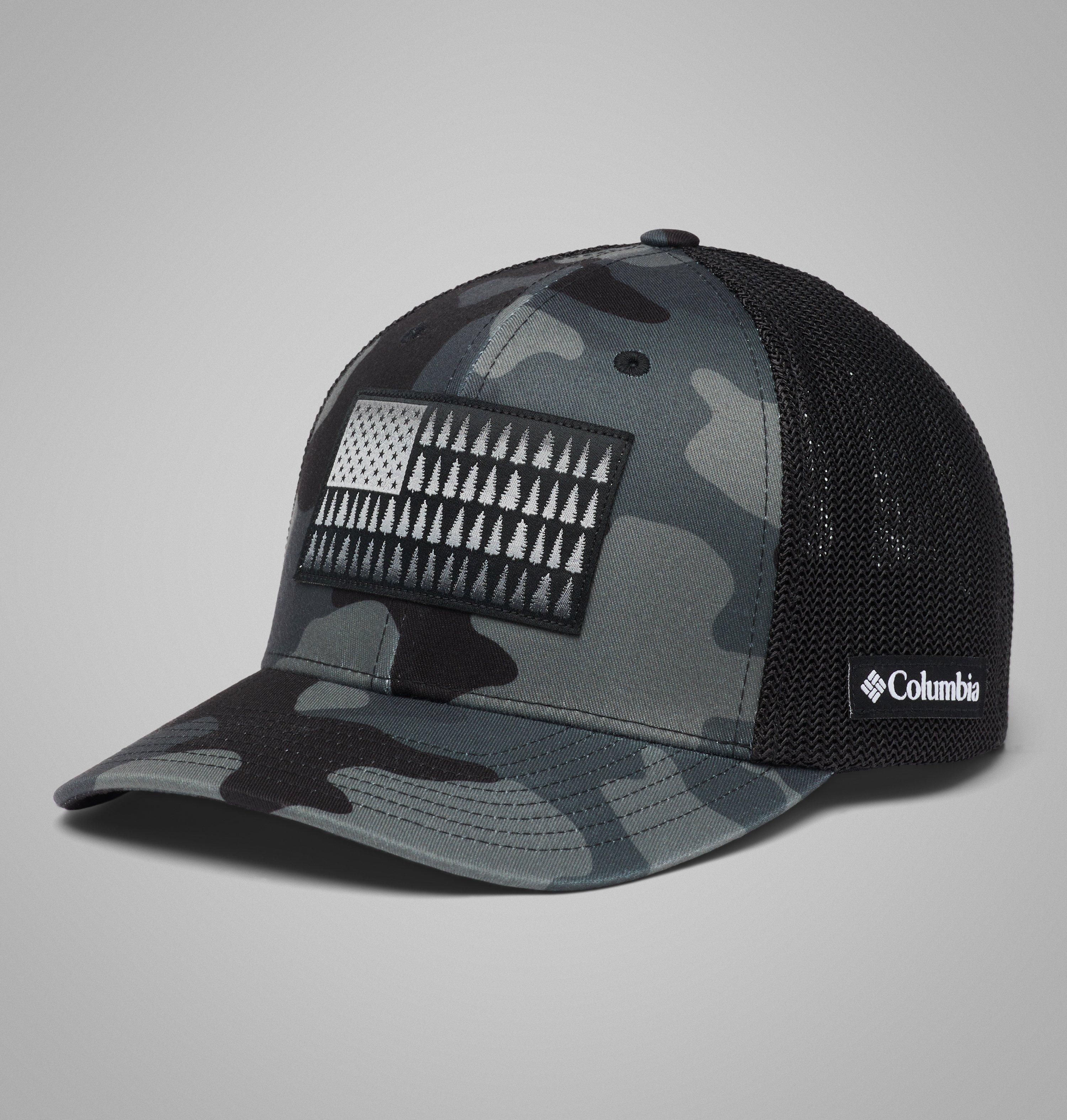 Columbia Mesh Tree Flag Ball Cap 1