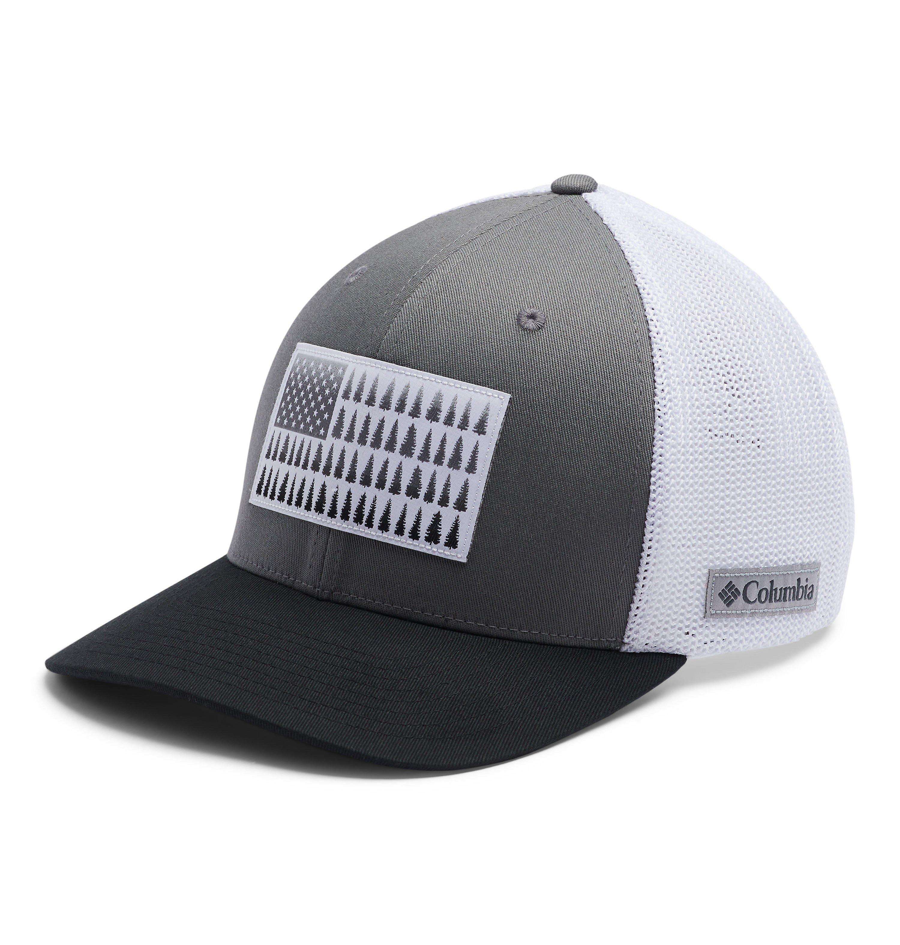 Columbia Mesh Tree Flag Ball Cap 1