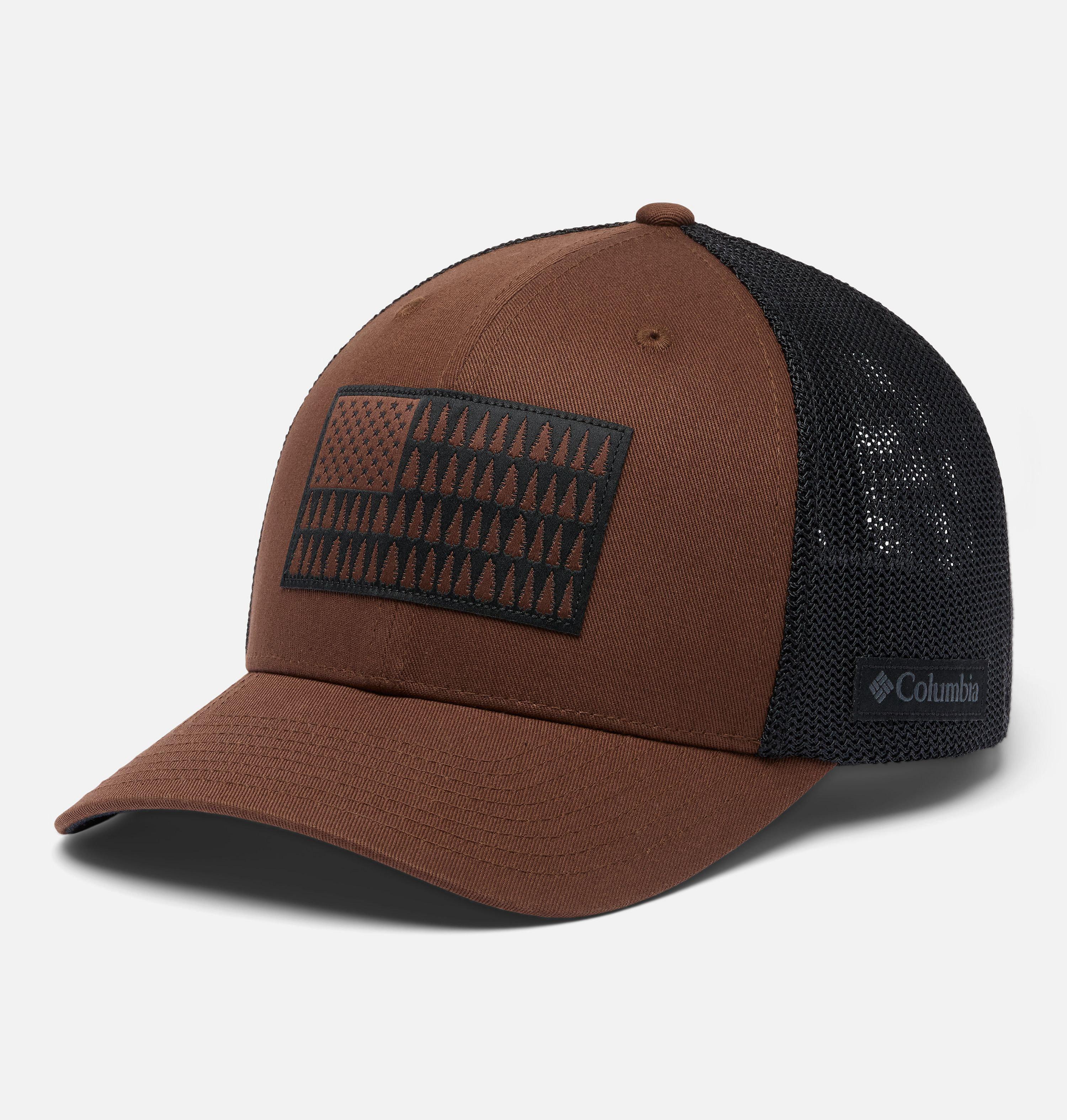 Columbia Mesh Tree Flag Ball Cap 1