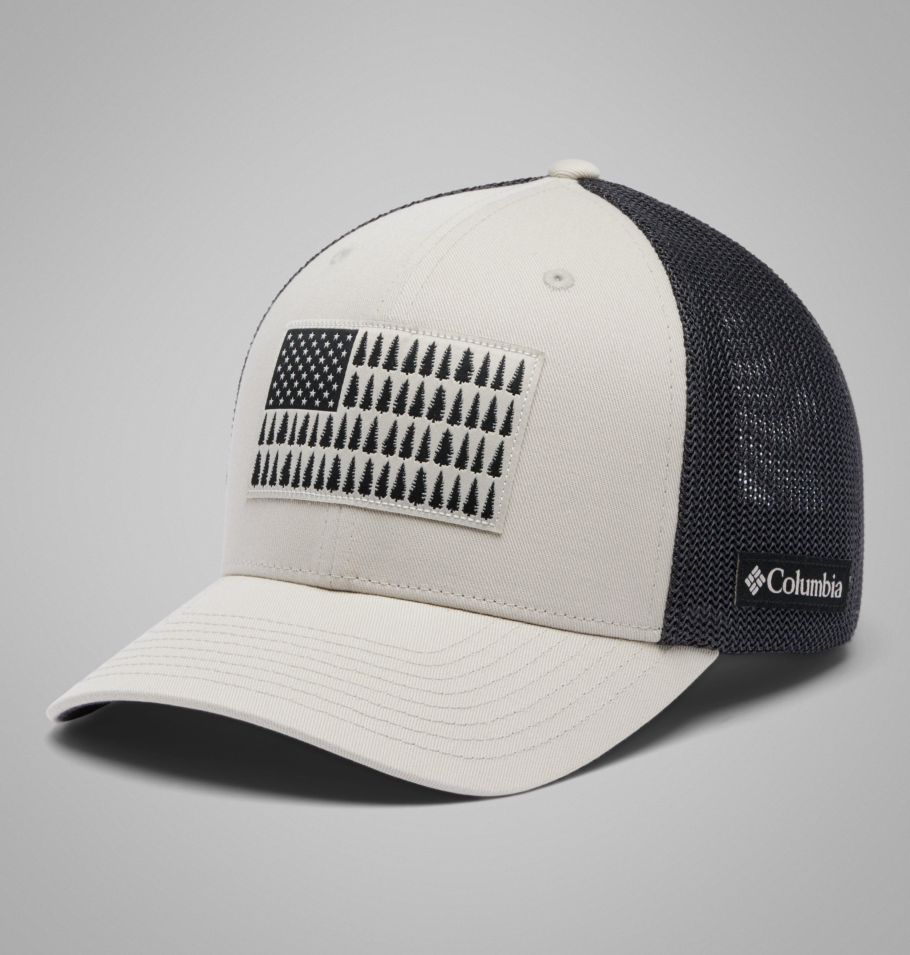 Columbia Mesh Tree Flag Ball Cap 1