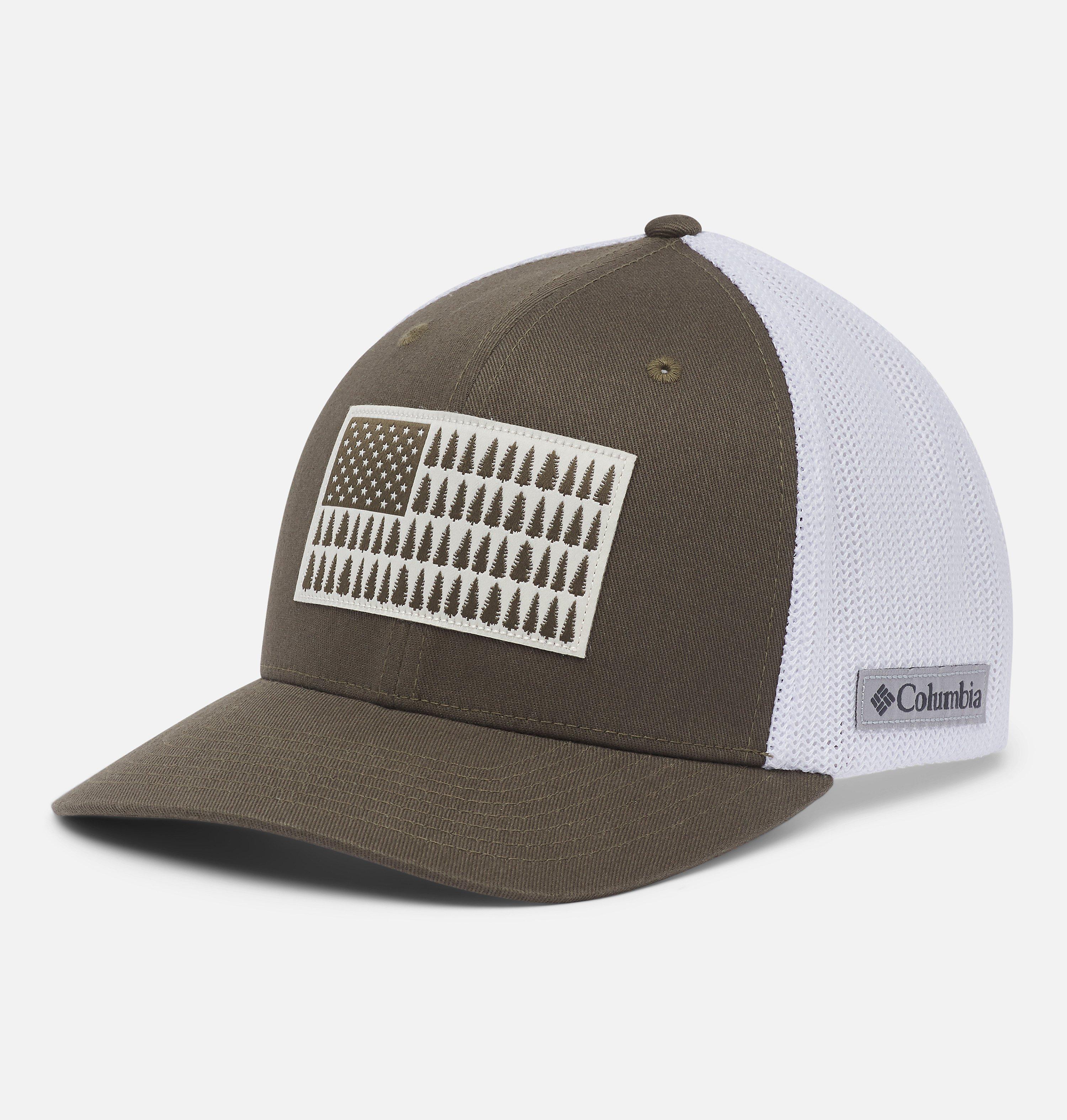 Columbia Mesh Tree Flag Ball Cap 1