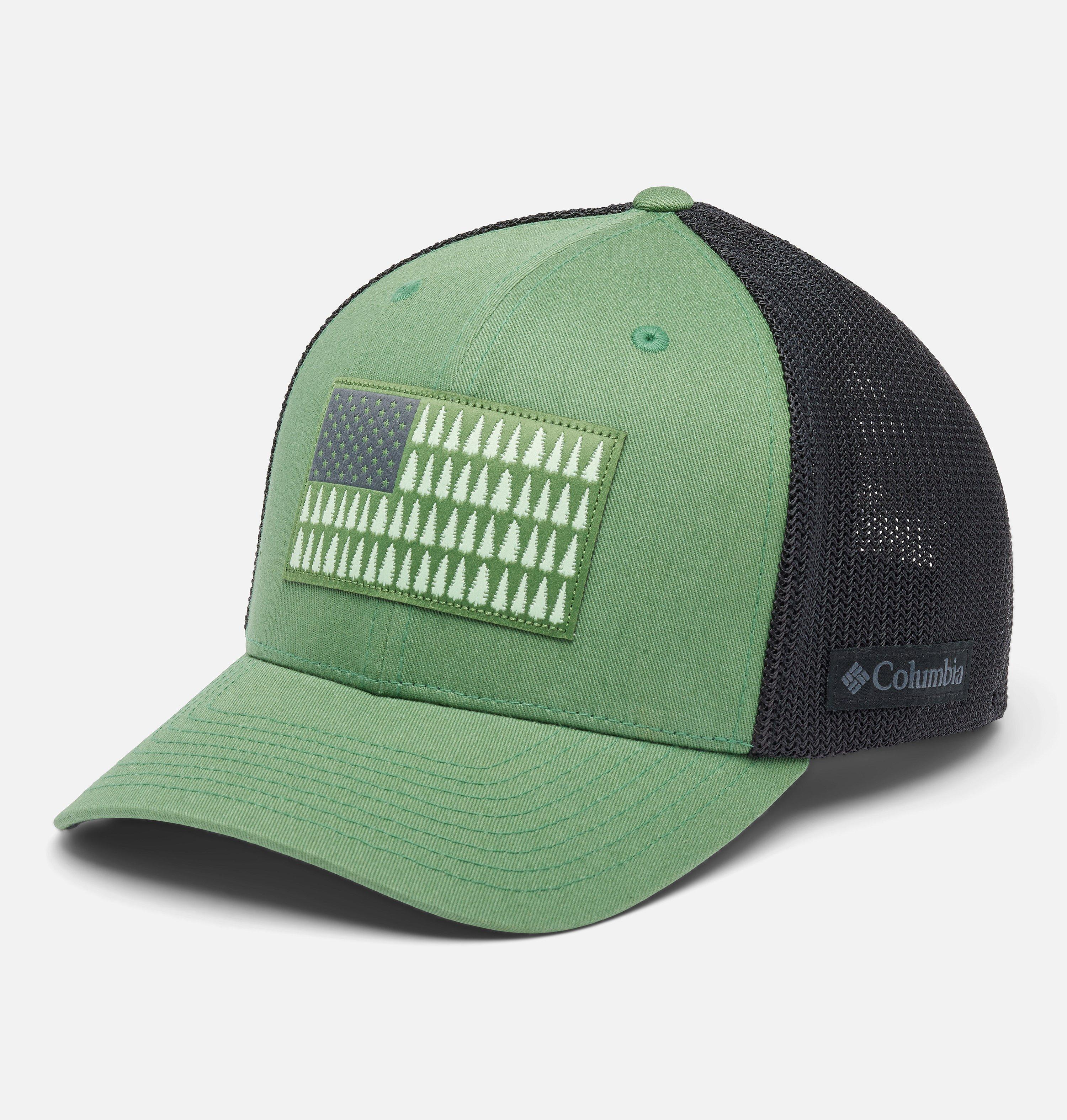 Columbia Mesh Tree Flag Ball Cap 1