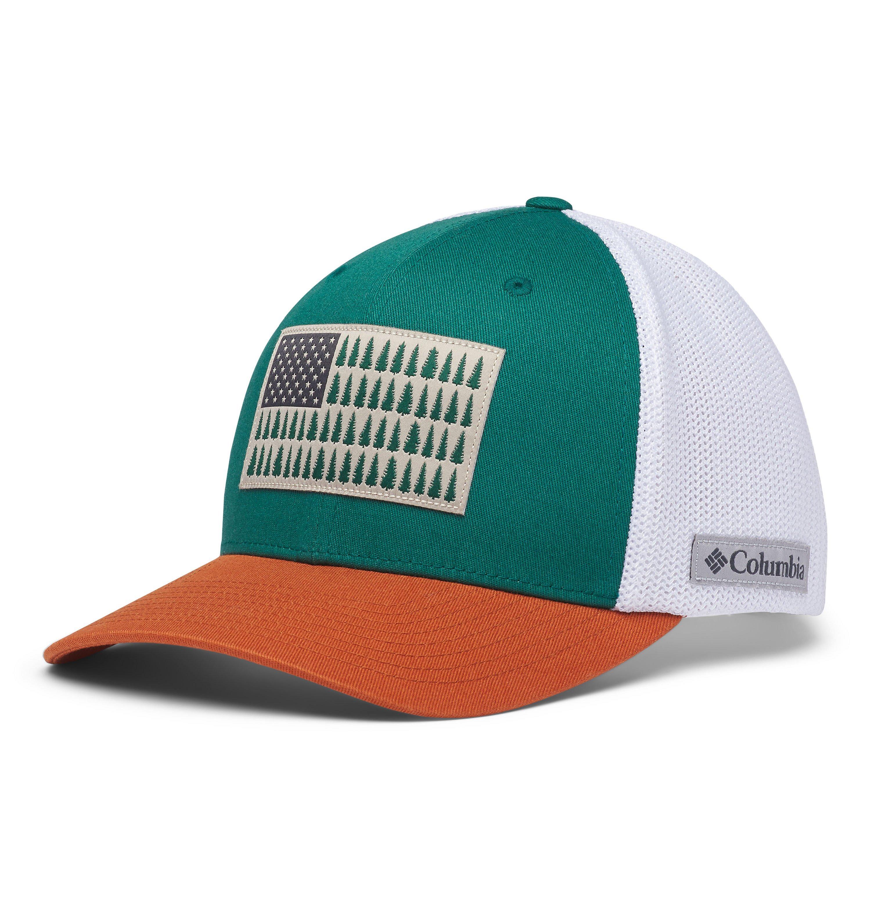 Columbia Mesh Tree Flag Ball Cap 1