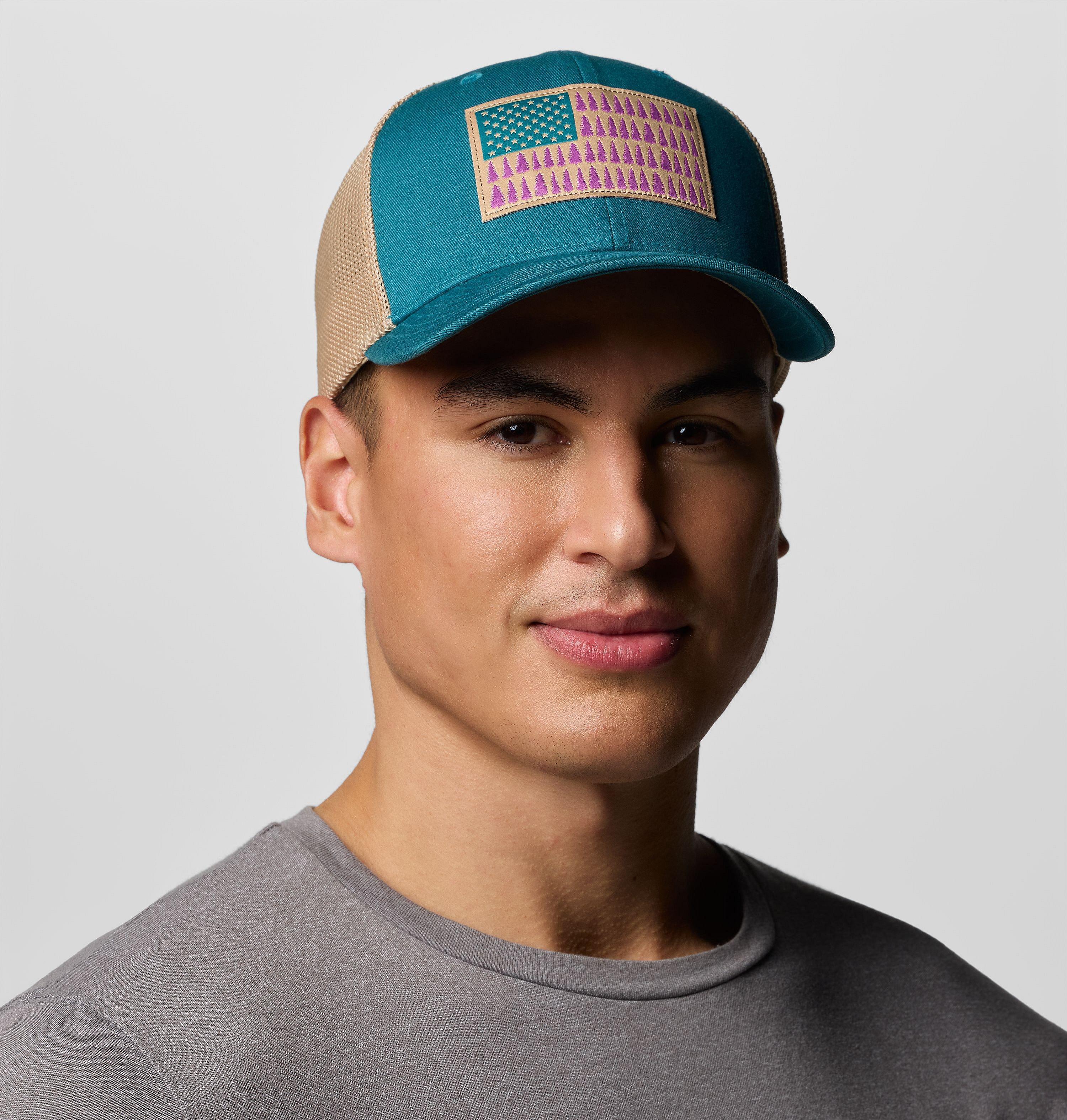 Columbia Mesh Tree Flag Ball Cap 3