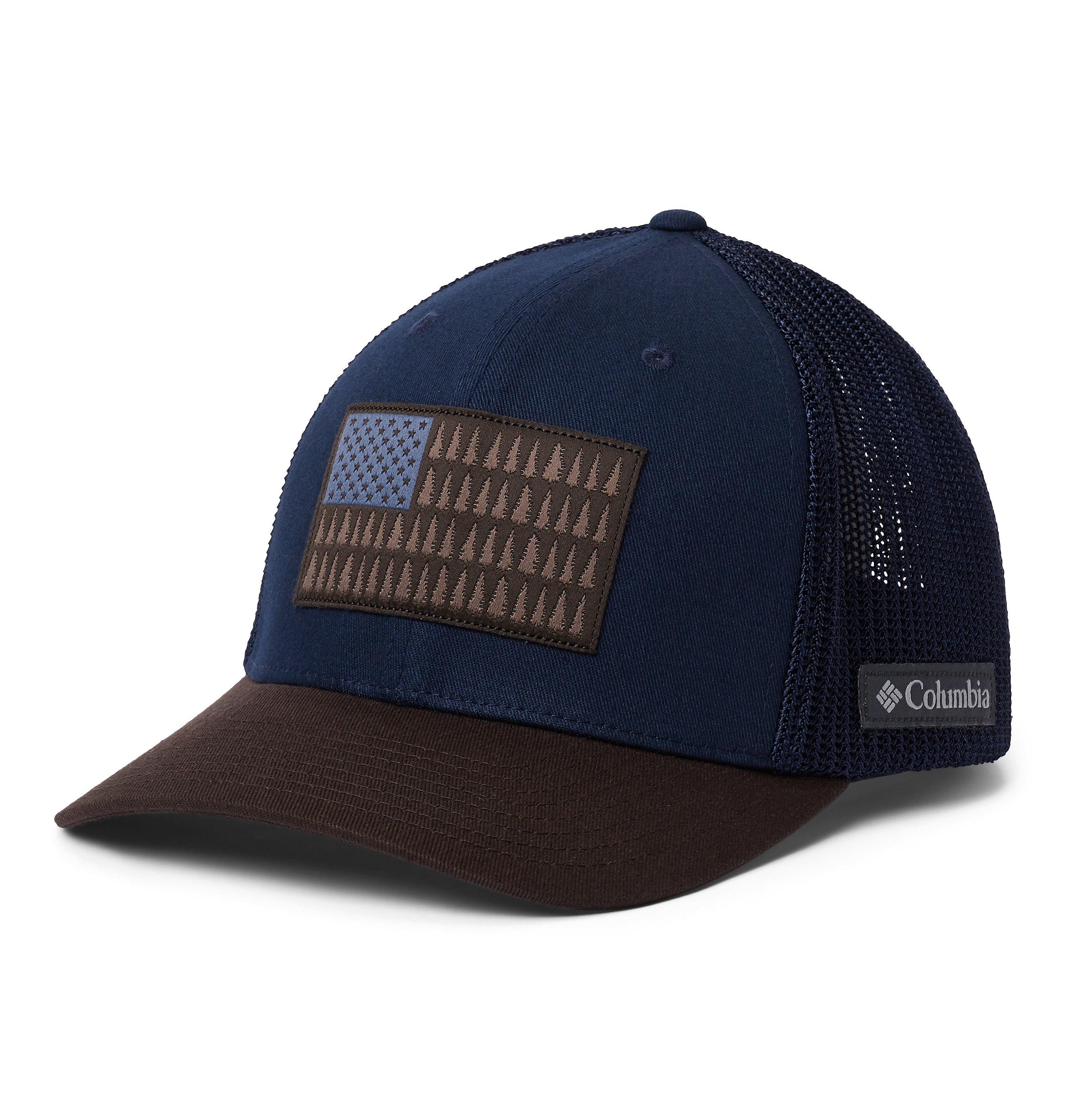 Columbia Mesh Tree Flag Ball Cap 1