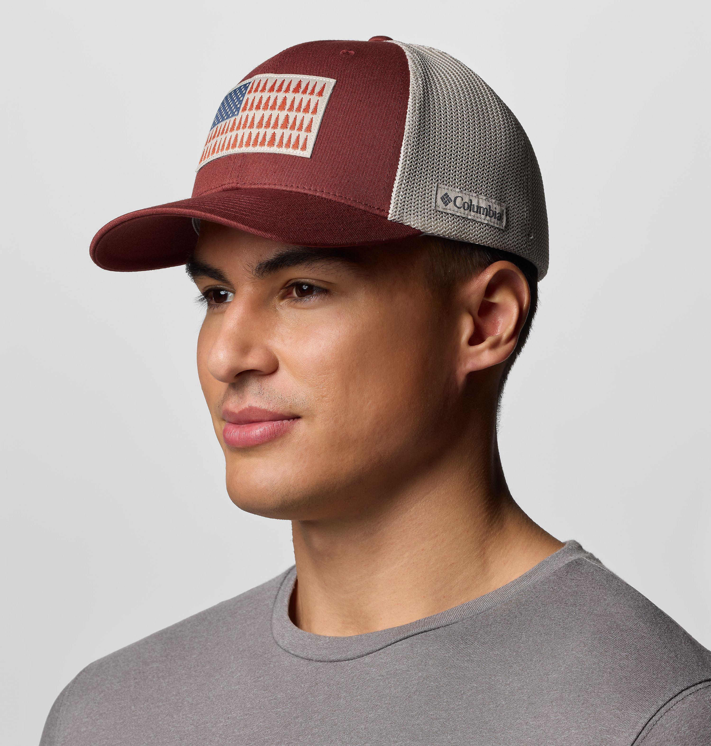 Columbia Mesh Tree Flag Ball Cap 3